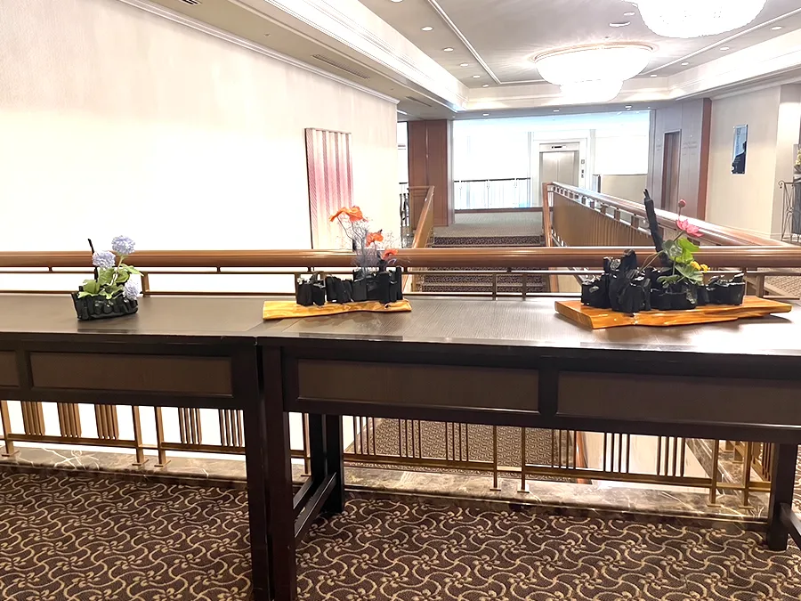 ヒルトン成田での展示の様子 1